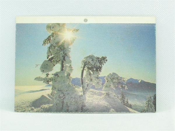Grote foto postkaart sneeuwlandschap verzamelen ansichten thema