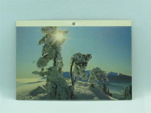 Grote foto postkaart sneeuwlandschap verzamelen ansichten thema