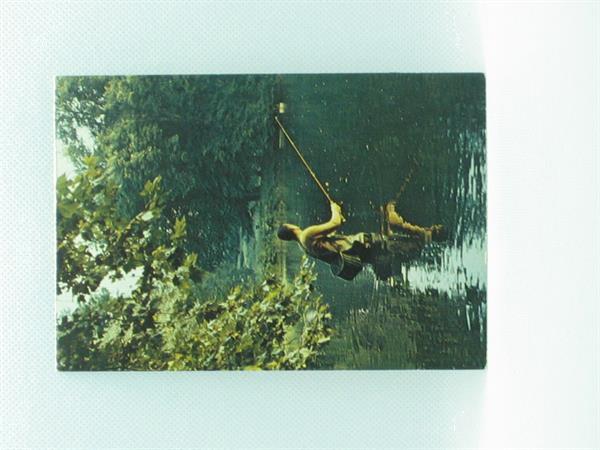 Grote foto postkaart visvangst verzamelen ansichten thema