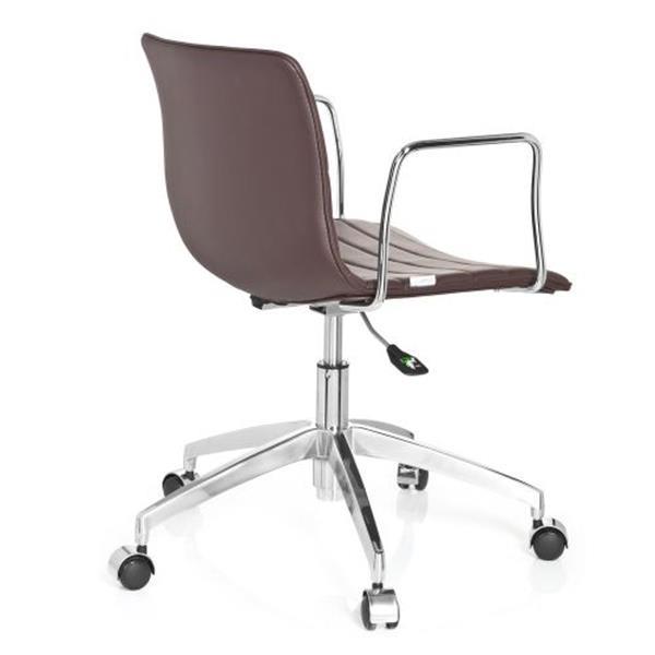 Grote foto levi thuisgebruik bureaustoel bruin huis en inrichting stoelen