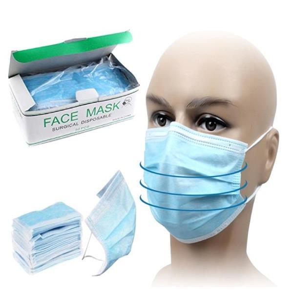 Grote foto 3 ply disposable surgical face mask beauty en gezondheid gezichtsverzorging