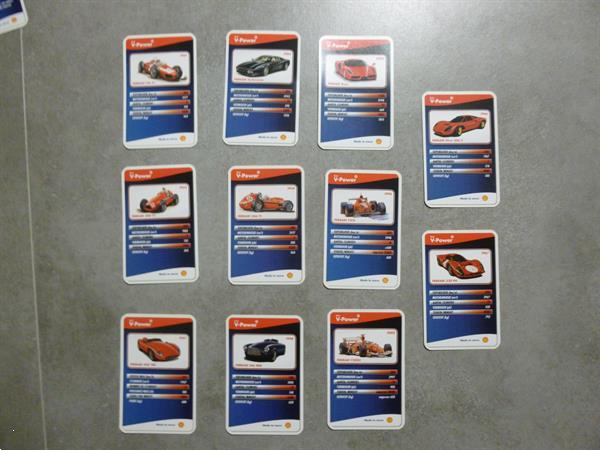 Grote foto shell v power ferrari collection cards 1 kaart verzamelen kaarten en prenten