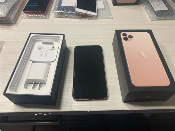 Grote foto iphone 11 pro max 256 gb goud ontgrendeld telecommunicatie apple iphone