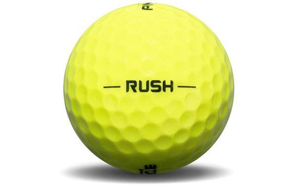 Grote foto pinnacle rush golfballen 15 stuks geel sport en fitness golf