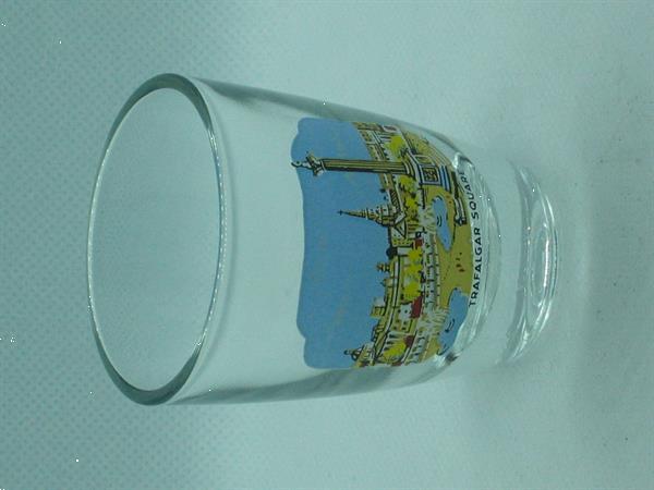 Grote foto shotglas trafalgar square verzamelen glas en borrelglaasjes