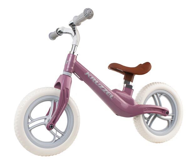 Grote foto kinderfiets loopfiets met verlichte wielen roze blauw sport en fitness overige sport en fitness