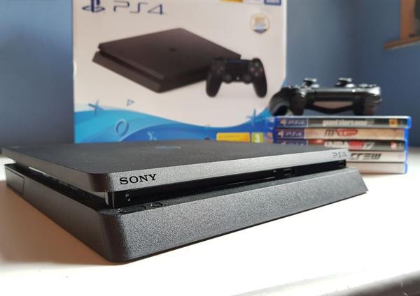 Grote foto sony playstation 4 slim 500gb spelcomputers games playstation 4