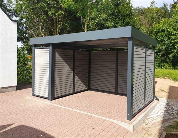 Grote foto carport en fietsenstalling tuin en terras overige tuin en terras