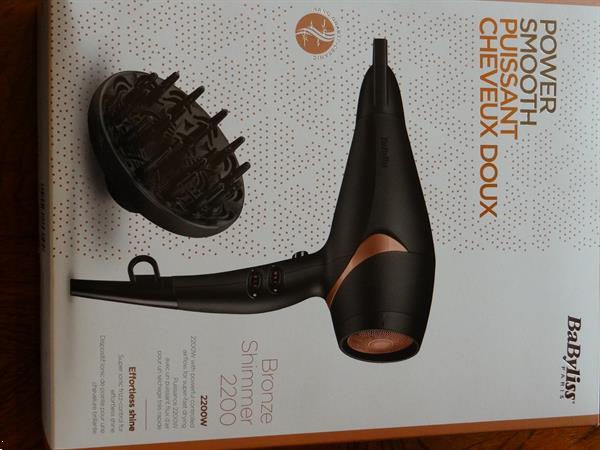 Grote foto haardroger babyliss bronze shimmer 2200 nieuw beauty en gezondheid haarverzorging