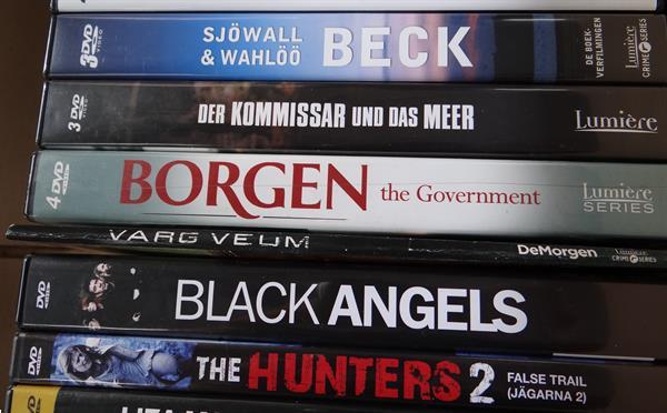 Grote foto lot van 50 dvd genre scandinavische crime audio tv en foto dvd films
