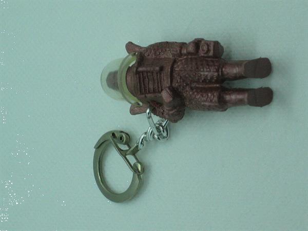 Grote foto sleutelhanger astronaut verzamelen sleutelhangers