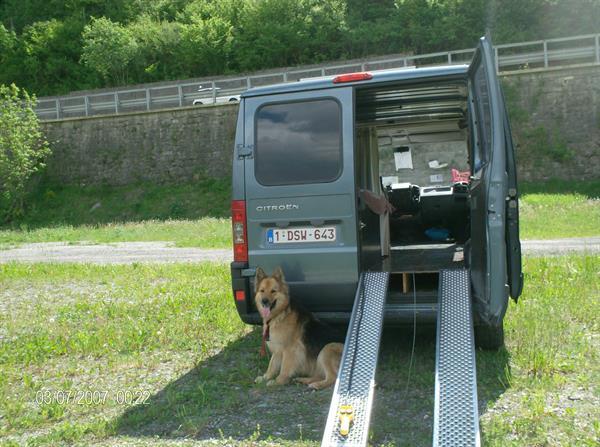 Grote foto camperbusje voor rolstoelgebruiker caravans en kamperen campers