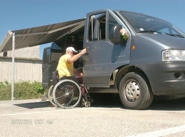 Grote foto camperbusje voor rolstoelgebruiker caravans en kamperen campers
