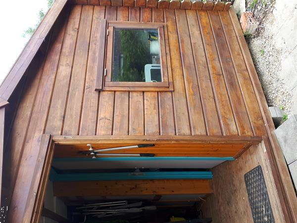 Grote foto blokhut houten tuinhuis tuin en terras tuinhuisjes en blokhutten