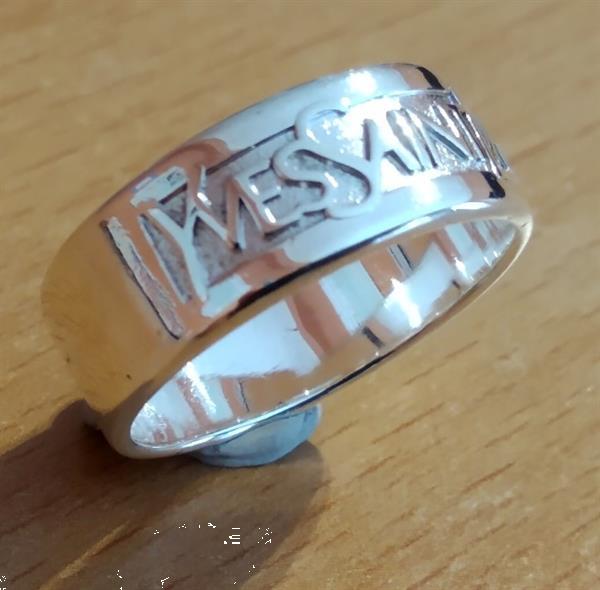 Grote foto ring yves saint laurent zilver 925 sieraden tassen en uiterlijk ringen voor haar