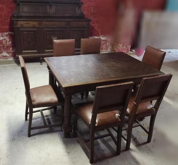 Grote foto eetplaats tafel en dressoir antiek en kunst curiosa en brocante