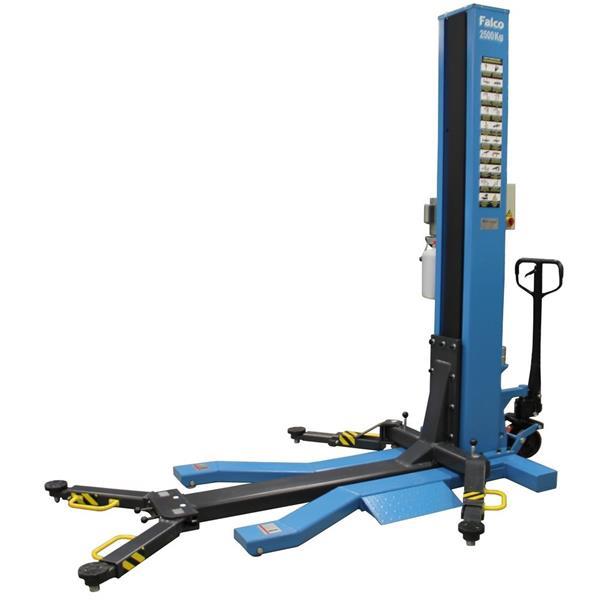 Grote foto 1 koloms hefbrug 2500 kilo auto onderdelen auto gereedschap