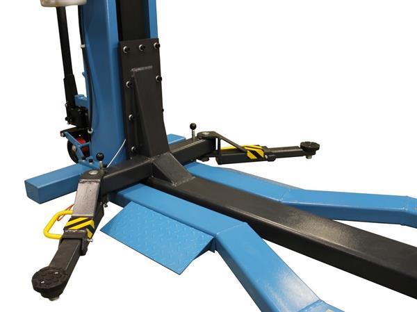 Grote foto 1 koloms hefbrug 2500 kilo auto onderdelen auto gereedschap