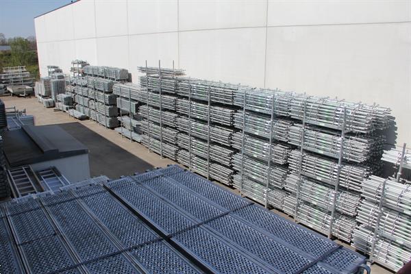 Grote foto gevel steiger 100m2 doe het zelf en verbouw steigers