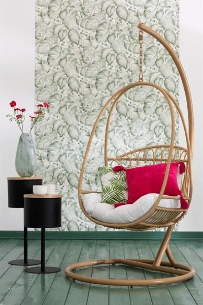 Grote foto hangstoel cosy in naturel inclusief kussen huis en inrichting fauteuils