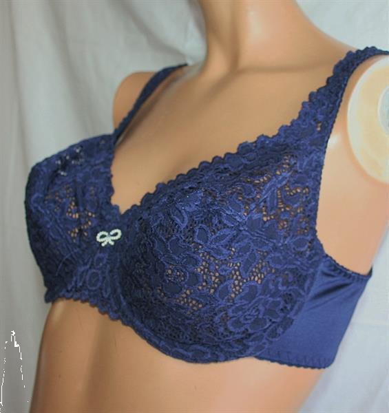 Grote foto chique koningsblauwe bh van barbara 75 90d kleding dames ondergoed en lingerie merkkleding