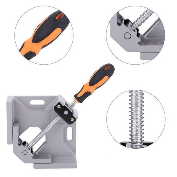 Grote foto hoekklem 90 voor houtbewerking doe het zelf en verbouw gereedschappen en machines