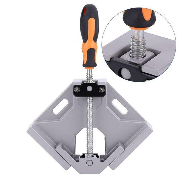 Grote foto hoekklem 90 voor houtbewerking doe het zelf en verbouw gereedschappen en machines