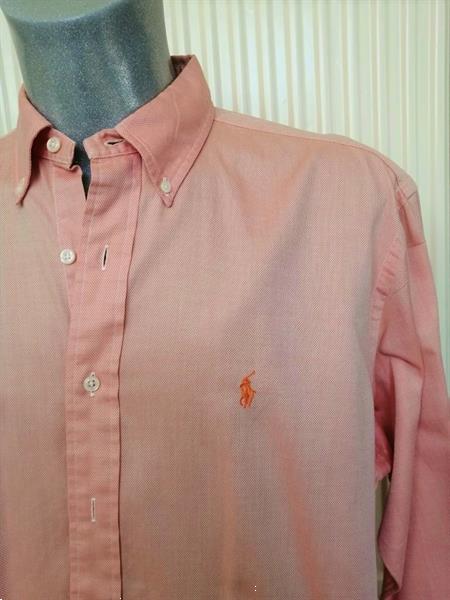 Grote foto nieuw zacht oranje overhemd polo ralph lauren l xl kleding heren overhemden