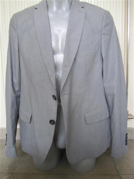 Grote foto grijze blazer van essentiel antwerp maat 52 kleding heren kostuums en colberts