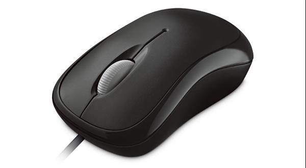 Grote foto microsoft basic optical mouse zwart oem computers en software overige computers en software