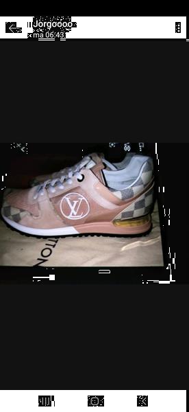 Grote foto louie vitton sneakers vrouwen kleding dames schoenen