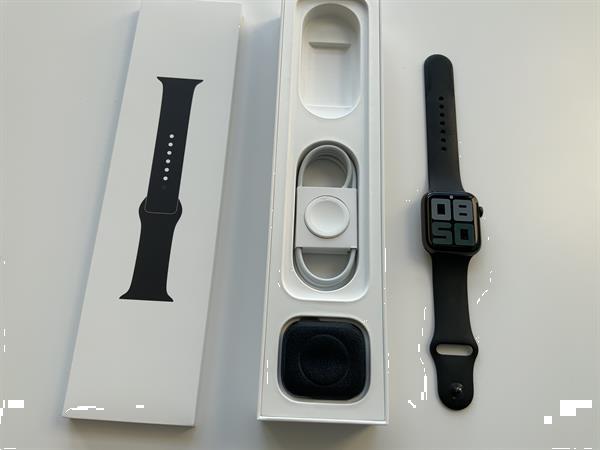 Grote foto apple watch series 5 44mm space grey telecommunicatie smartwatches