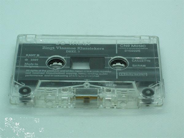 Grote foto radiocassette jo vally zingt vlaamse klassiekers cd en dvd cassettebandjes