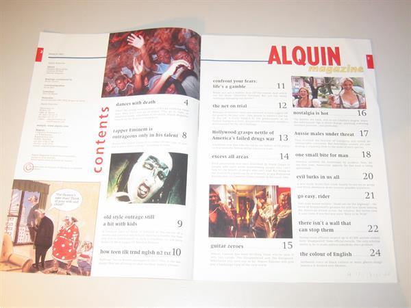 Grote foto alquin magazine 03 2001 dances with death boeken tijdschriften en kranten