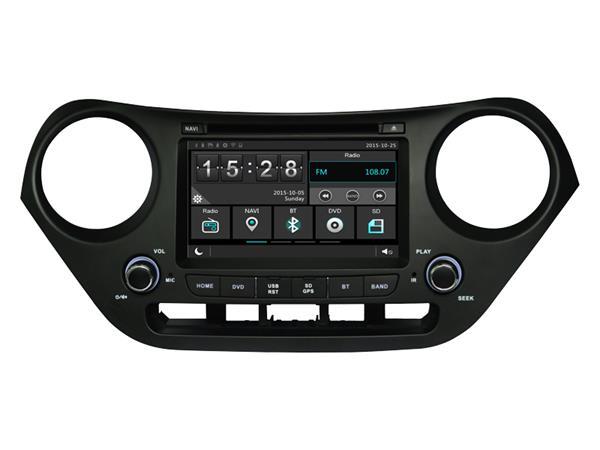 Grote foto hyundai i10 2012 tot 2017 passend navigatie autoradio systee auto onderdelen navigatie systemen en cd