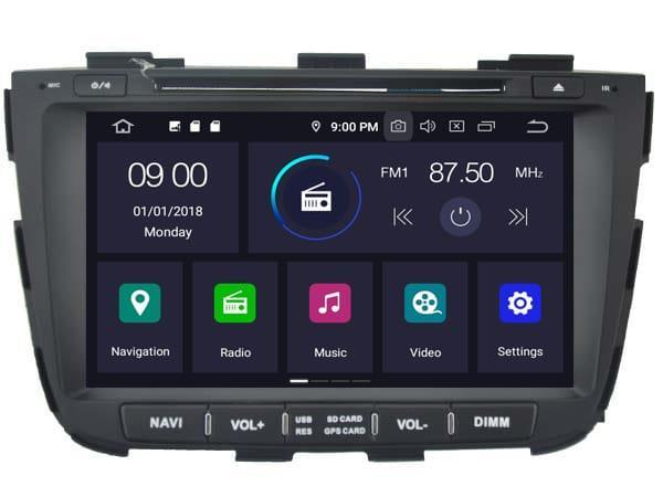 Grote foto kia sorento 2012 2018 passend navigatie autoradio systeem op auto onderdelen navigatie systemen en cd