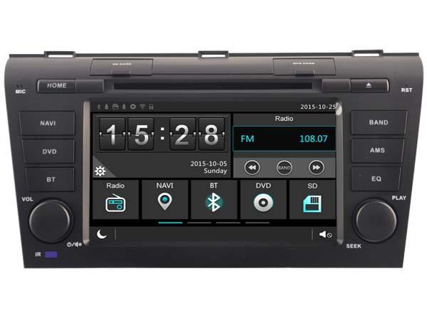 Grote foto mazda 3 2004 tot 2009 passend navigatie autoradio systeem op auto onderdelen navigatie systemen en cd
