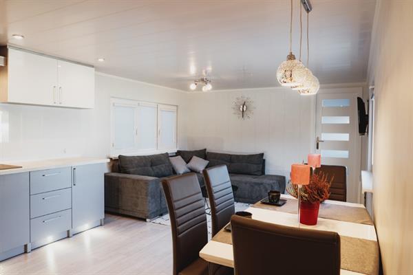 Grote foto luxe stacaravan grijs 2 slaapkamers caravans en kamperen stacaravans