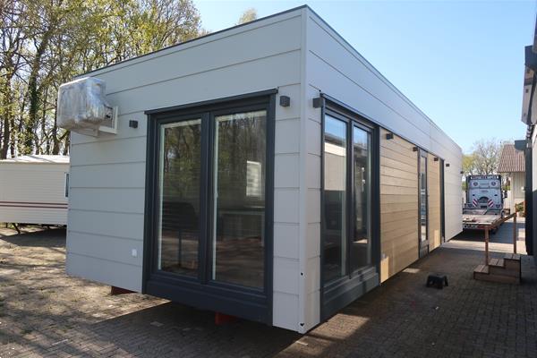 Grote foto cubes 12x4 airco caravans en kamperen stacaravans