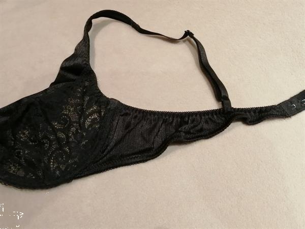 Grote foto chique zwarte bh van triumph 80b nieuw kleding dames ondergoed en lingerie merkkleding