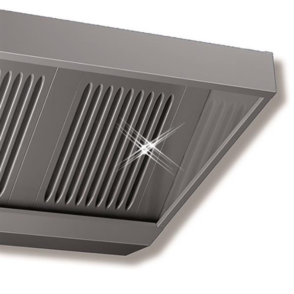 Grote foto schuinmodel afzuigkap 4000x1100x400 mm doe het zelf en verbouw luchtverdeeltechniek