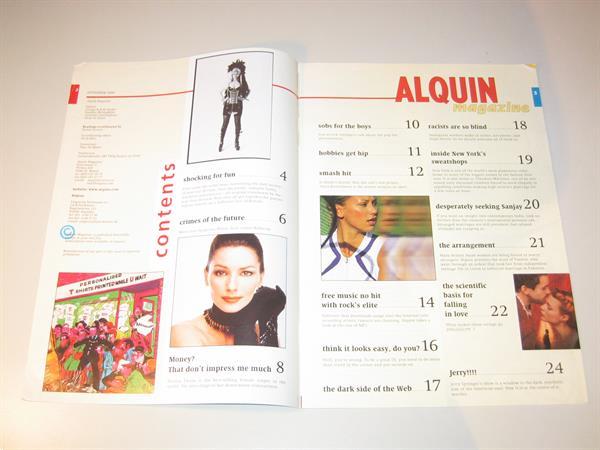 Grote foto alquin magazine 09 2000 shocking for fun boeken tijdschriften en kranten