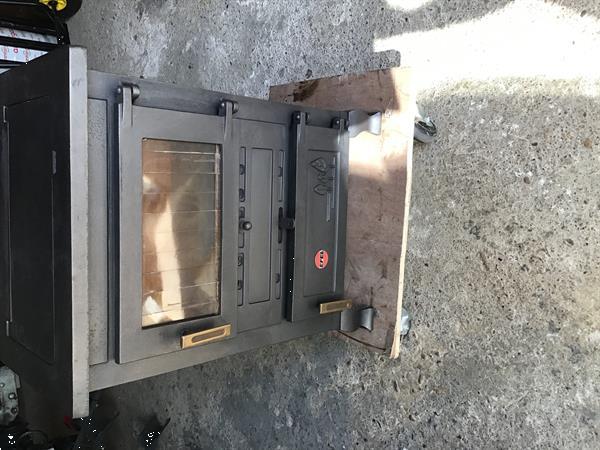 Grote foto hout en kolenkachel huis en inrichting kachels en openhaarden