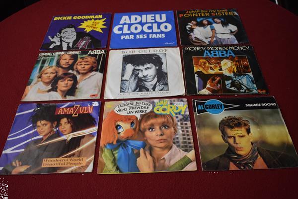 Grote foto 45t vinyls voor collectie jukebox 1euro srtuk muziek en instrumenten platen elpees singles