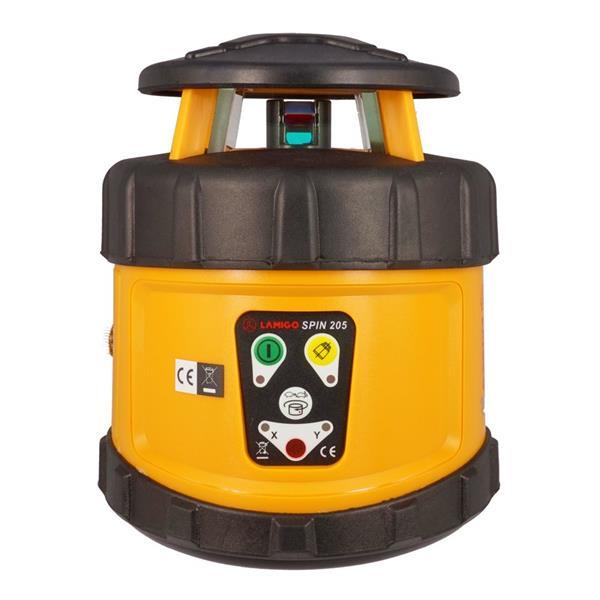 Grote foto lamigo spin 205 roterende bouwlaser set doe het zelf en verbouw meetapparatuur
