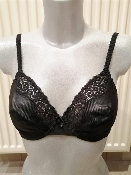 Grote foto chique zwarte bh van passionata 70c kleding dames ondergoed en lingerie merkkleding