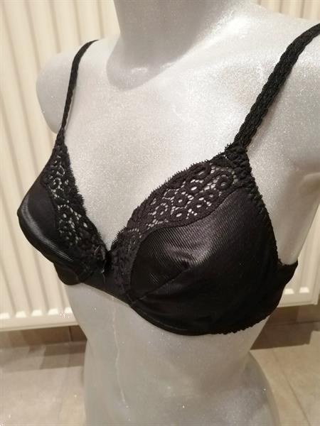 Grote foto chique zwarte bh van passionata 70c kleding dames ondergoed en lingerie merkkleding