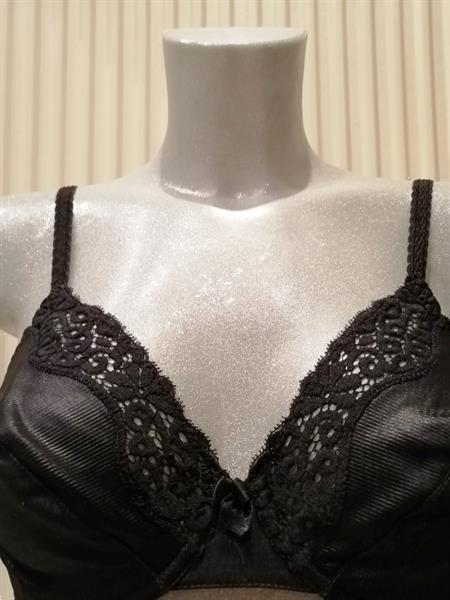 Grote foto chique zwarte bh van passionata 70c kleding dames ondergoed en lingerie merkkleding
