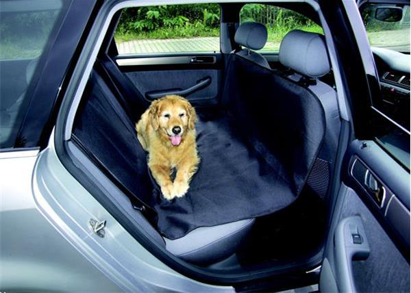 Grote foto polyester autodekens voor uw hond op achterbank. dieren en toebehoren toebehoren