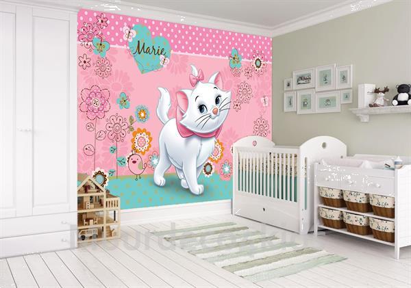 Grote foto disney marie fotobehang baby kinderkamer kinderen en baby inrichting en decoratie